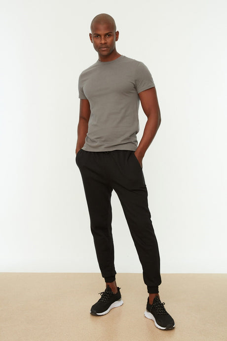 Anthracite Men's Regular Fit Sweatpants Tmnaw21ea0264