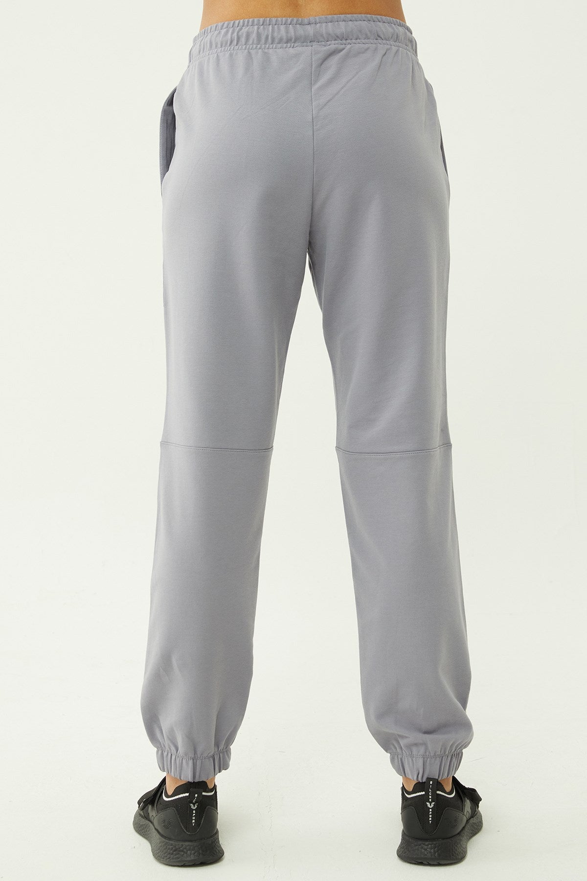 Women's Powder Organic Cotton Loose Sports Sweatpants 0722 Tb23wy05s0722-1