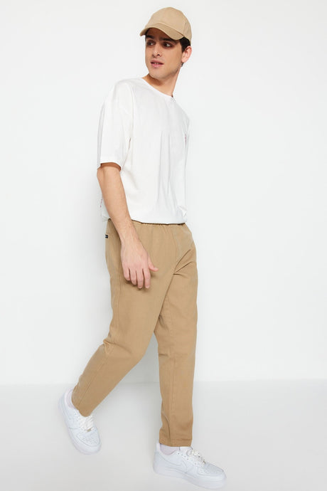 Camel Men Regular Fit Pants Tmnss23pl00033