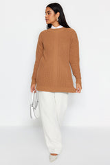 Saks Crew Neck Knitwear Sweater Tctaw24ak00023