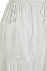 White Woven Pants Tbess24pl00007