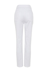 White High Waist Straight Jeans Twoss23je00235