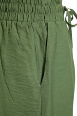 Green Jogger Woven Pants Twoss20pl0129