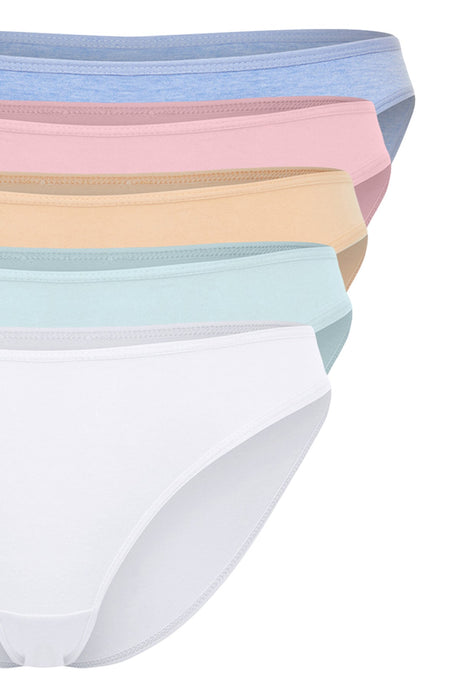 Multi-color 5 Pack Cotton Classic Panties Thmaw24ku00024