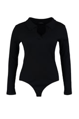 Black Bodysuit Tbbaw23cs00007