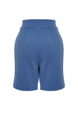 Grey Pleated Velcro Closure Shorts & Bermuda Twoss24sr00008