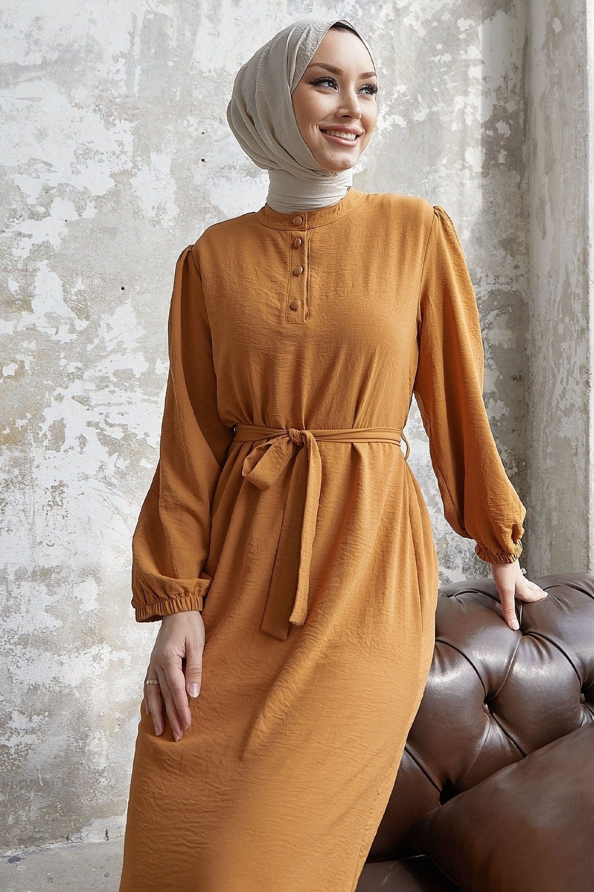 Meyra Button Ayrobin Dress - Black Ms00mc99300