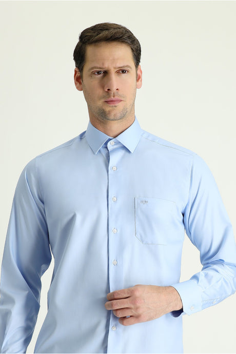 Long Sleeve Non Iron Classic Cotton Shirt 271358