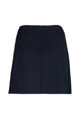 Navy Blue Mini A-line Woven Skirt Twoaw20et0370