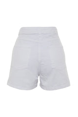 White Denim Shorts Twoss23sr00155