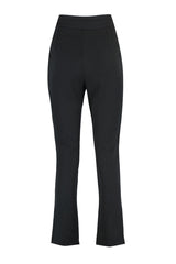 Black Belt Detailed Cigarette Tight Leg Woven Pleated Pants Twoss20pl0131