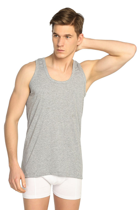 Men's White Tank Top 3 Pack Sun015