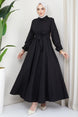 Belted Mahlana Dress Black 2105