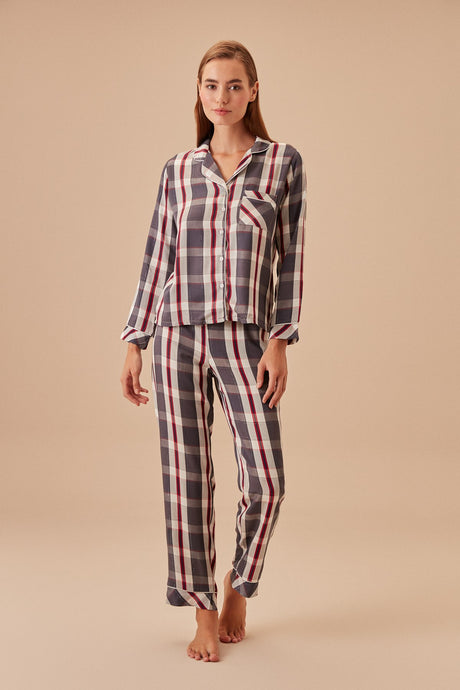 Gemma Masculine Pajama Set Sh24125660b