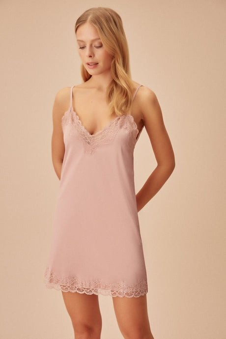 Pansy Short Nightgown - Ecru St3980613