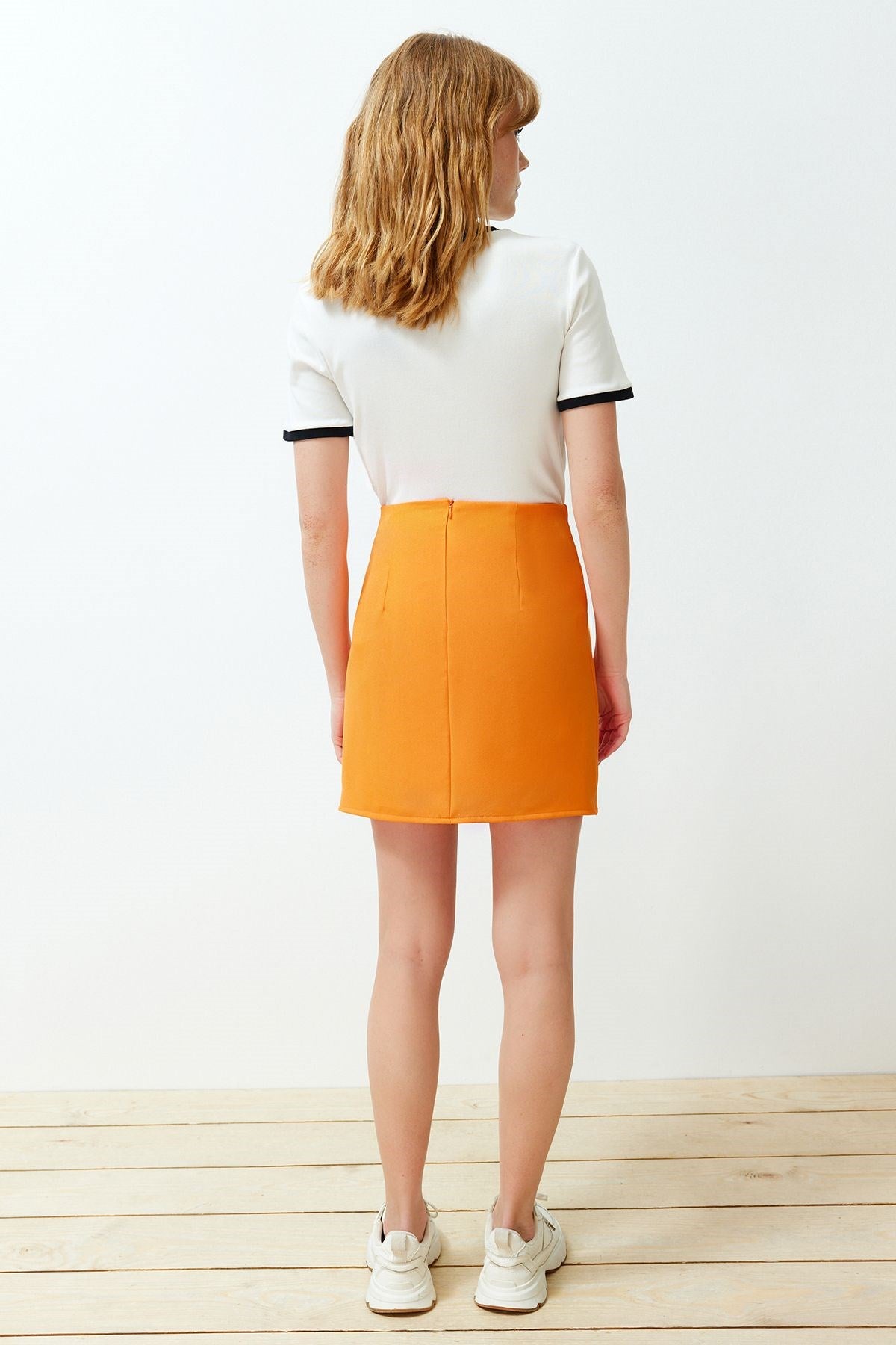 Orange Skirt Twoss24et00133