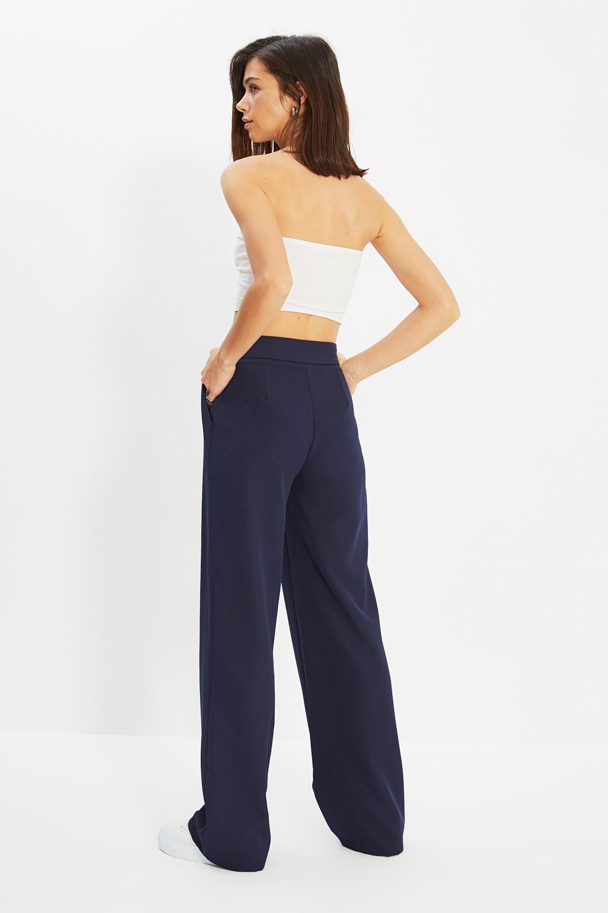 Tile Wide Leg Wide Leg Woven Pants Twoaw22pl0139