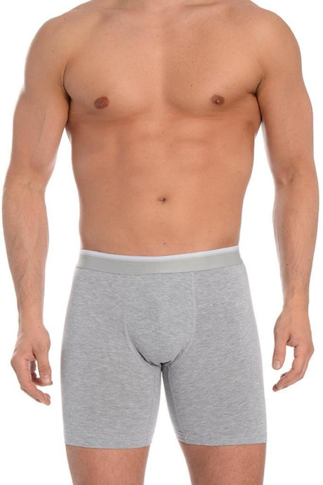 3pcs Long Lycra Male Boxer 1004 Dnk1004-trn3