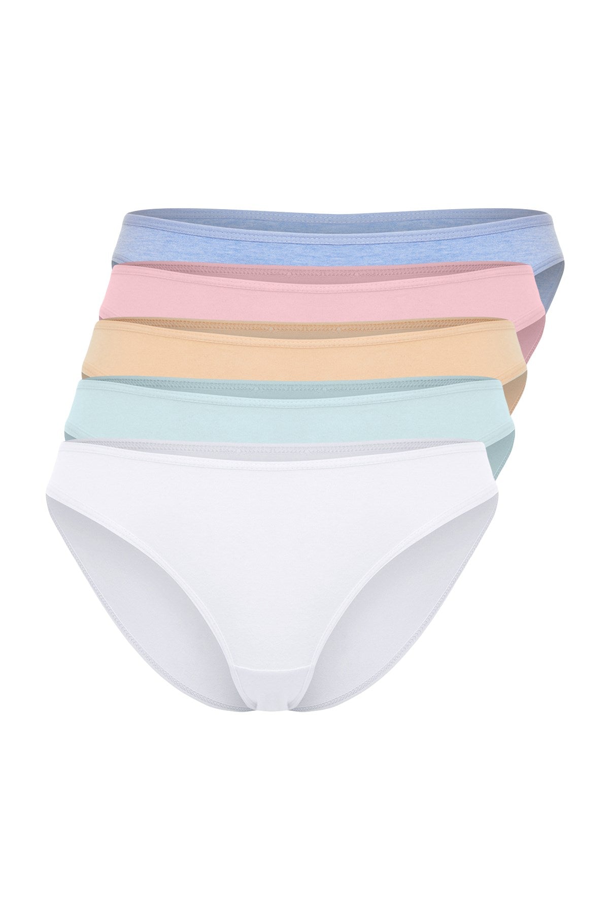 Multi-color 5 Pack Cotton Classic Panties Thmaw24ku00024