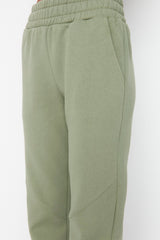 Mint Basic Jogger Thick Pleated Knitted Sweatpants Twoaw21ea0010