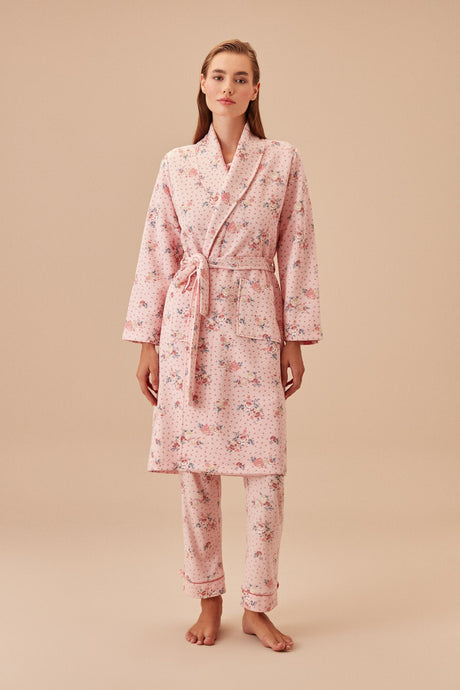 Young Mother Long Dressing Gown Sh24215615l