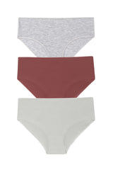 3 Pack High Waist Slip Panties St0040601a