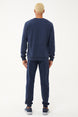 Men's Black-light Gray Plain Knitted Casual And Sports Tracksuit Pants 1585 Tb23ml05w1585-1