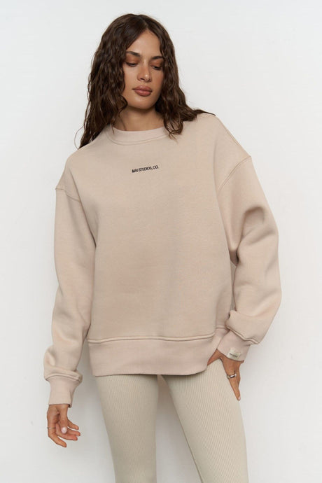 Street Studios Bone Oversize Sweatshirt 2265