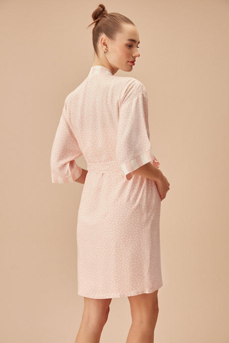 Pointy Pregnant Maternity Bathrobe Sh23535615