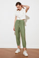 Green Jogger Woven Pants Twoss20pl0129