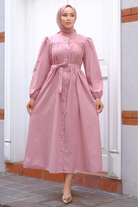 Robed Mevlana Dress Baby Blue Hm2223