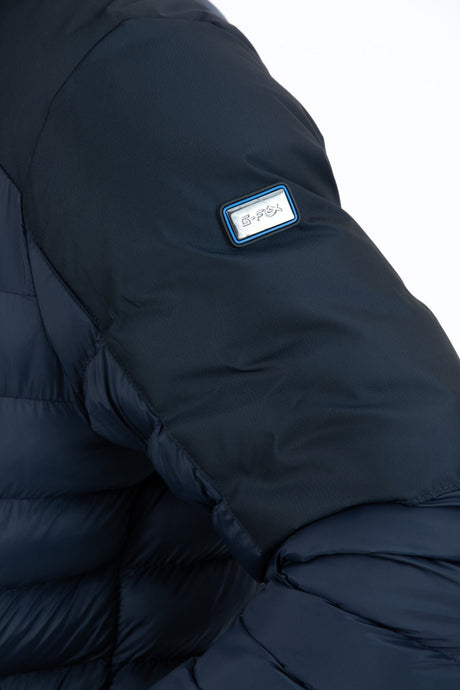 Men's Short Removable Hooded Padded Water Repellent Classic Inflatable Coat 9710 Gfx9710