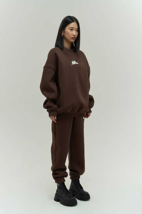 Los 23 Coffee Tracksuit Set 1349