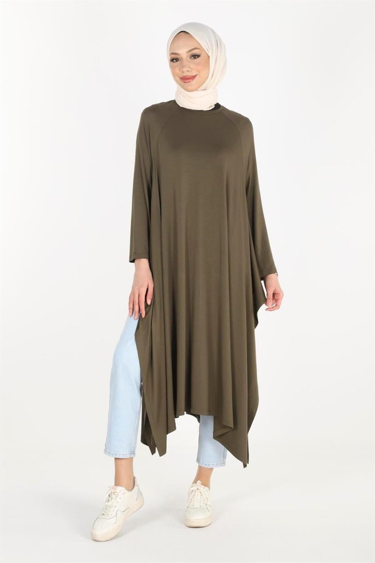 Asymmetric Cut Tunic Plstr1220