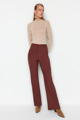 Mink Straight Woven Pants Twoaw21pl0617