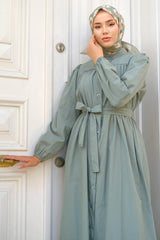 Robed Mevlana Dress Baby Blue Hm2223