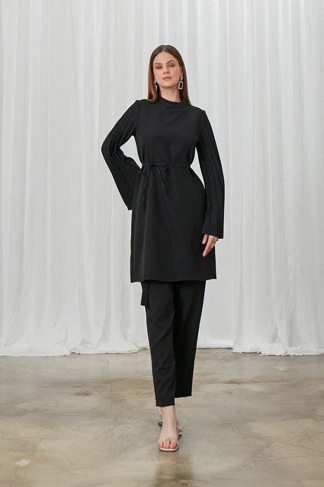 Black Lucia Trouser Suit Luciapnttkm