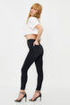 Anthracite Push Up High Waist Skinny Jeans Twoss24je00065