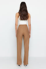 Mink Wide Leg Woven Pants Twoaw23pl00401