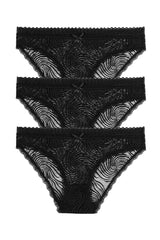 3 Piece Lace Slip Panties St0049601