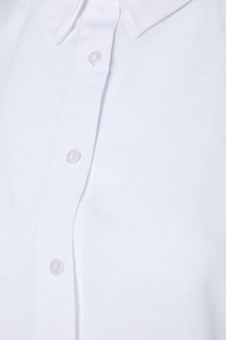 White Woven Shirt Tbbss22go0319