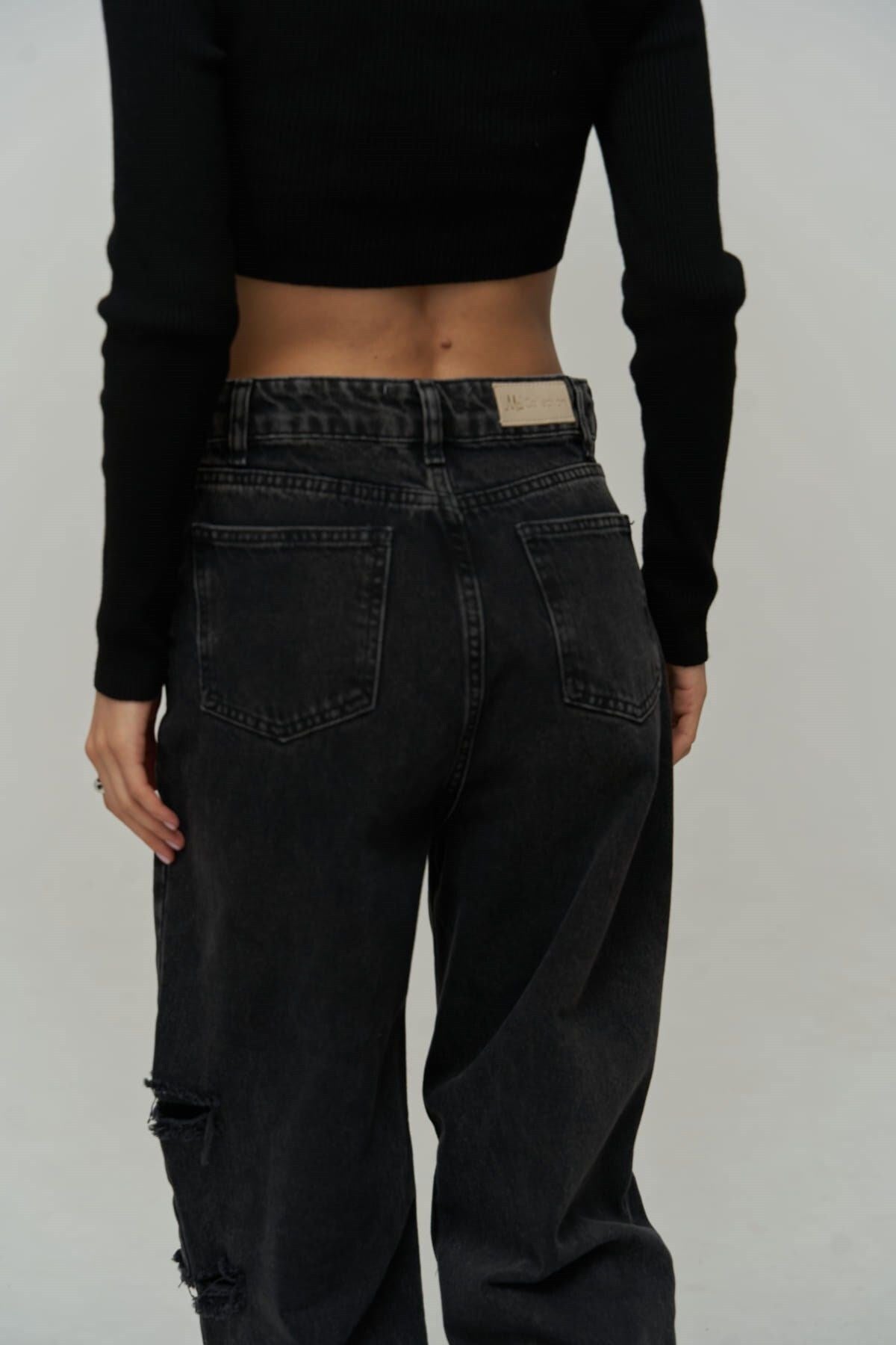 North Waist Detail Double Slit Ecru Jean 2114