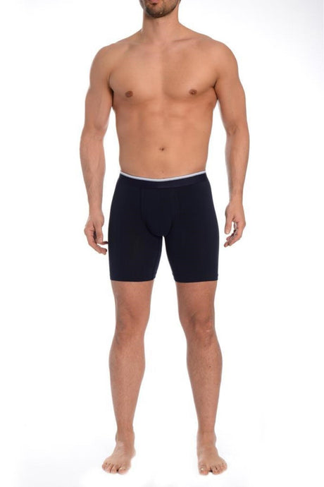 3pcs Long Lycra Male Boxer 1004 Dnk1004-trn3