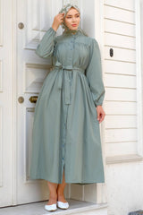 Robed Mevlana Dress Baby Blue Hm2223