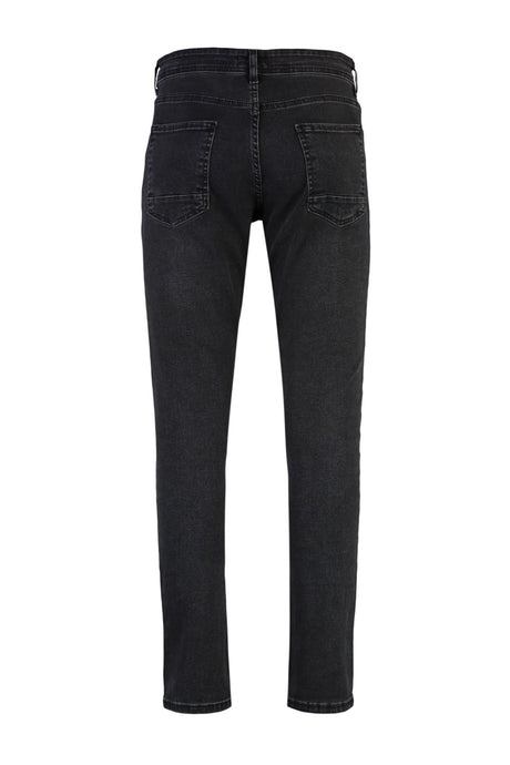 Men's Black Skinny Fit Jeans Tmnaw23je00055