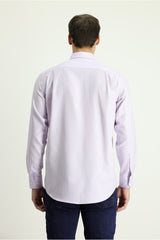 Long Sleeve Regular Fit Oxford Cotton Shirt 469296