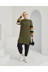 Knitted Sweater With Handle Hdt100