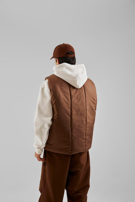 Basic Brown Inflatable Vest Flaw-217-021-001