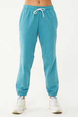 Women's Powder Organic Cotton Loose Sports Sweatpants 0722 Tb23wy05s0722-1