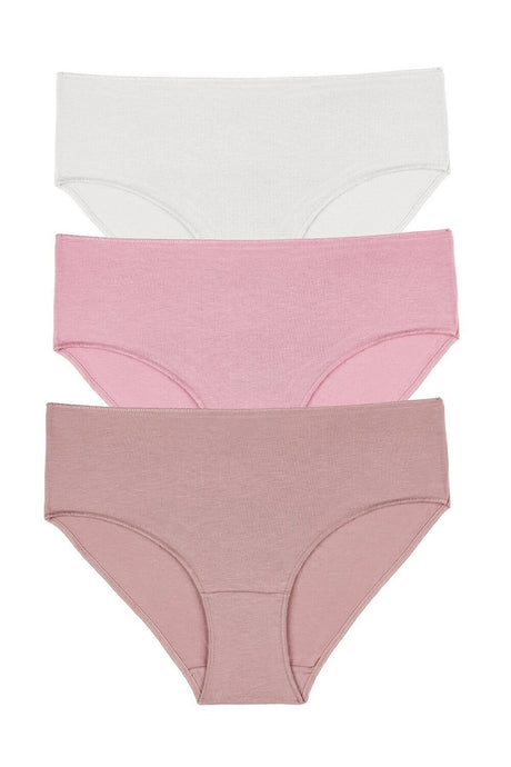 3 Pack High Waist Slip Panties St0040601a